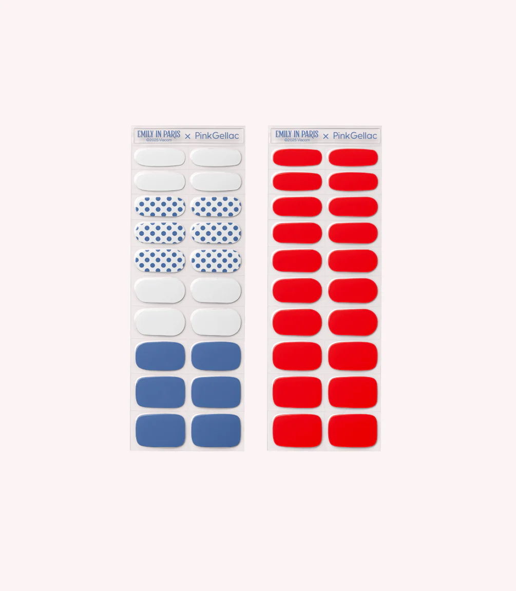 Emily in Paris Gel Nail Stickers Set - Image 2