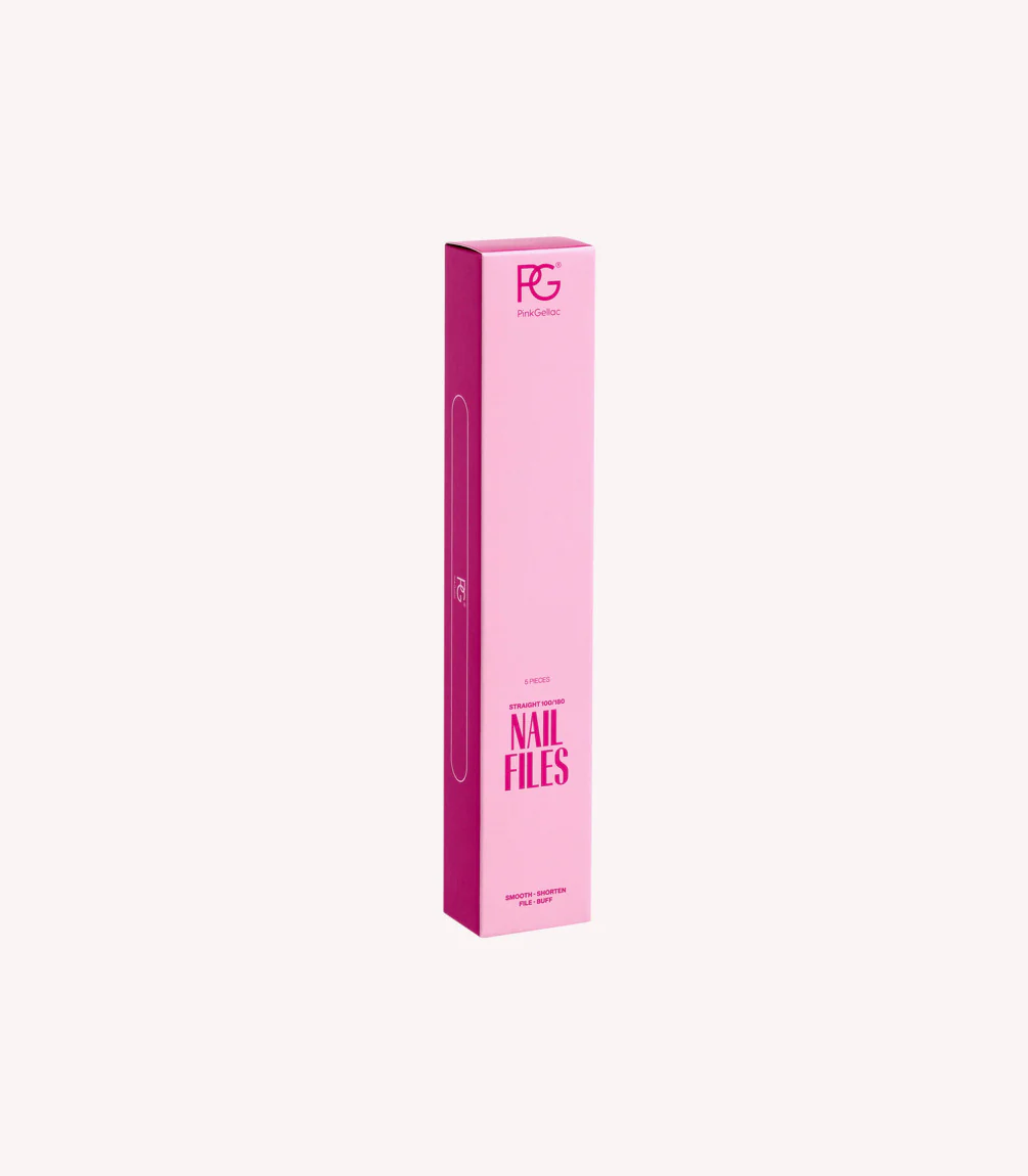 Nail File 100/180 Straight 5 pcs - Image 3